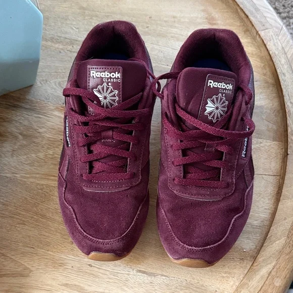 Reebok Classic Maroon Sneakers - Picture 1 of 7